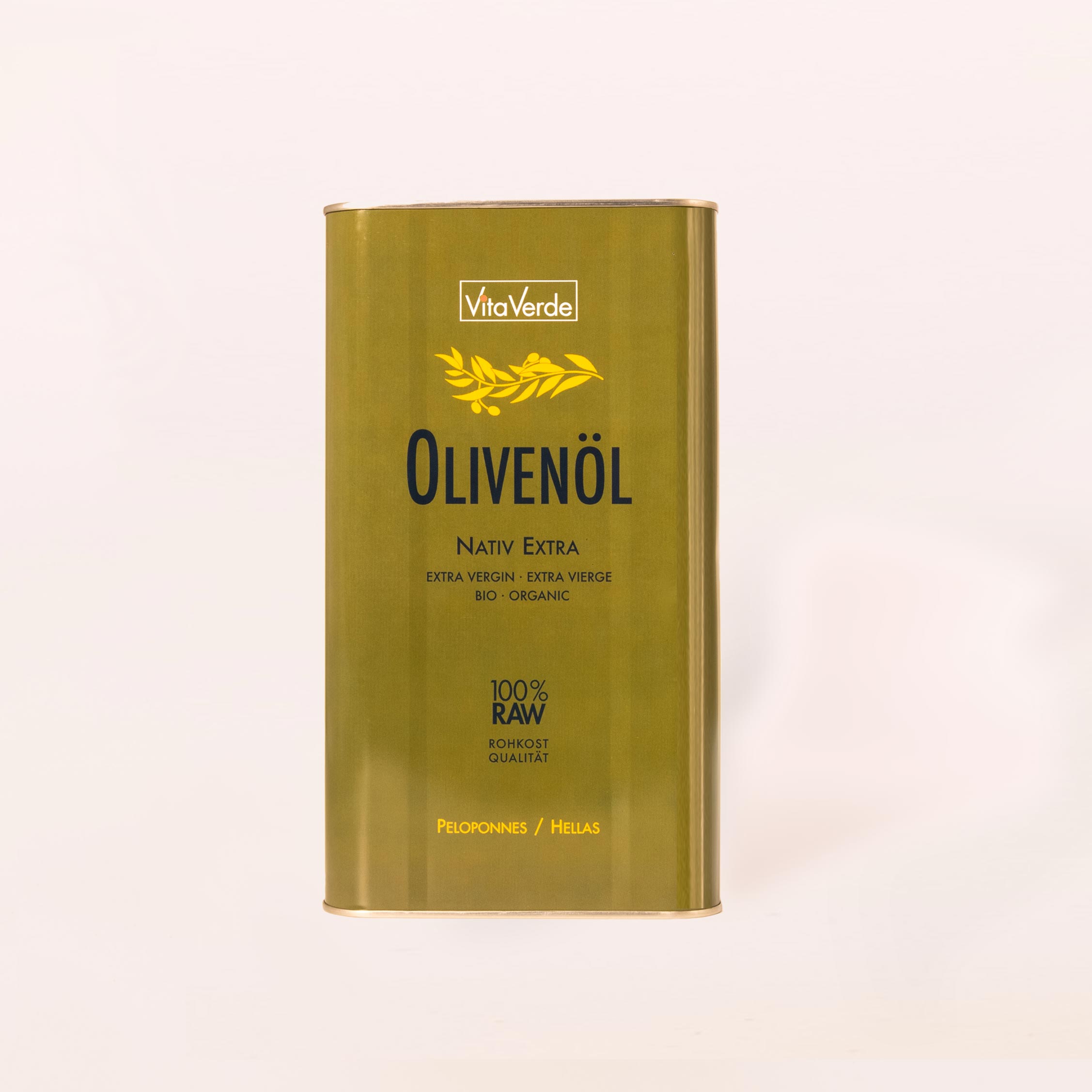 Vita Verde Bio Olivenöl nativ extra Peloponnes, 3 L – Bild 2