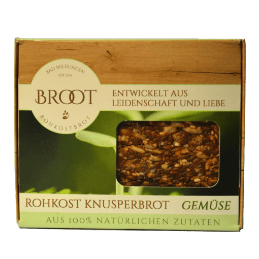 Rohkostbrot-Gemuese