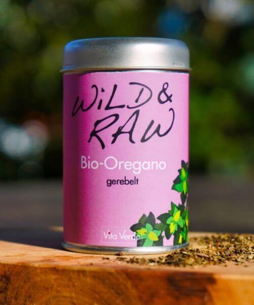 Vita Verde Wild & Raw Bio-Oregano in Dose Produktbild 2