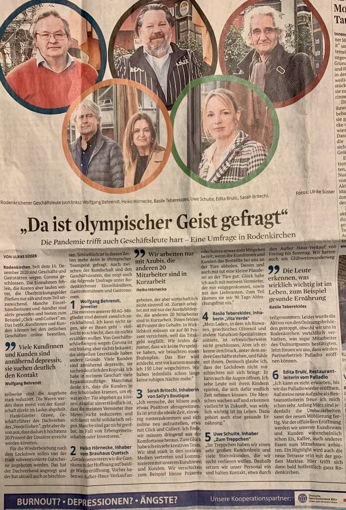 Rodenkirchener Unternehmer Artikel KSTA