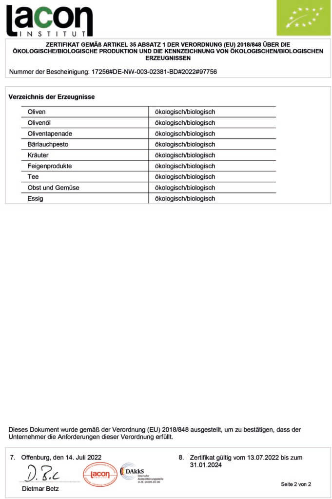 Lacon_Biozertifikat_Bescheinigung_2022