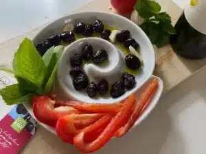 Vom Segen reifer, schwarzer Oliven