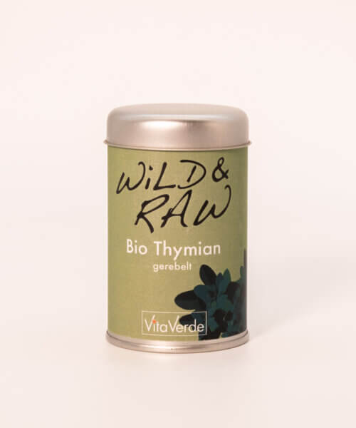 Vita-Verde-Wild-Raw-Bio-Thymian-gerebelt-30-g