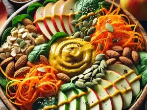 herbstliche-mandel-kuerbis-bowl