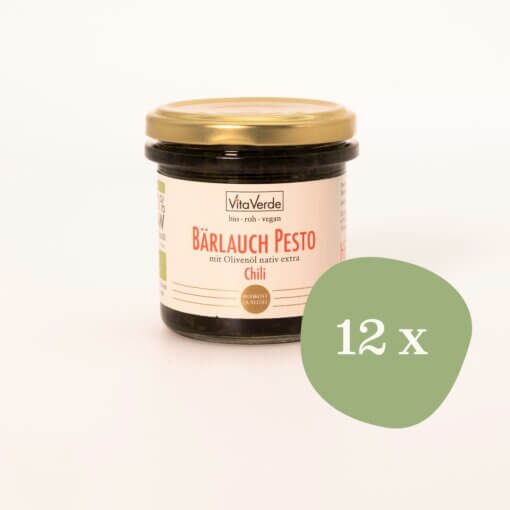 Vita-Verde-Bio-Baerlauch-Chili-Pesto-auf-Vorrat-12-x-140-g.