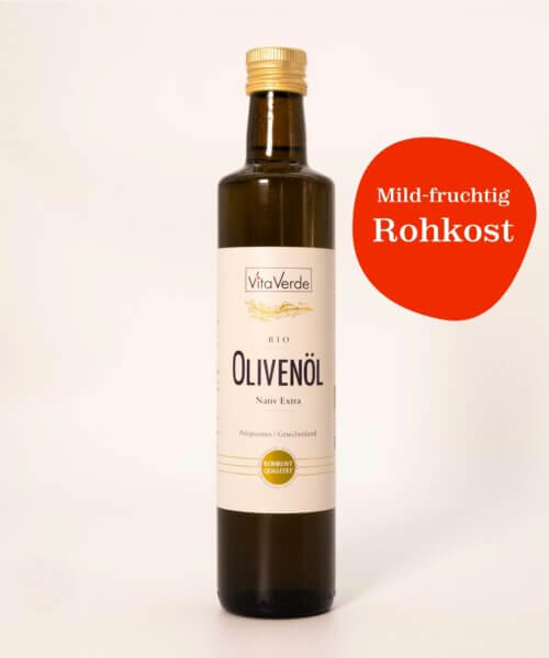 Vita Verde Bio Olivenöl nativ extra Peloponnes, 500 ml