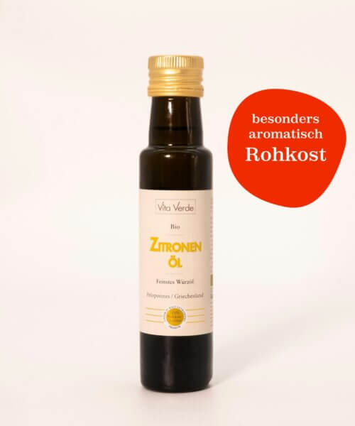 Vita Verde Bio Zitronenöl, 100 ml