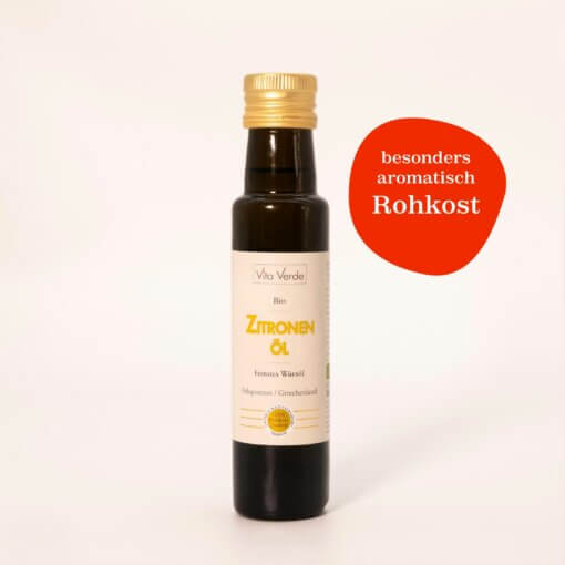 Vita Verde Bio Zitronenöl, 100 ml