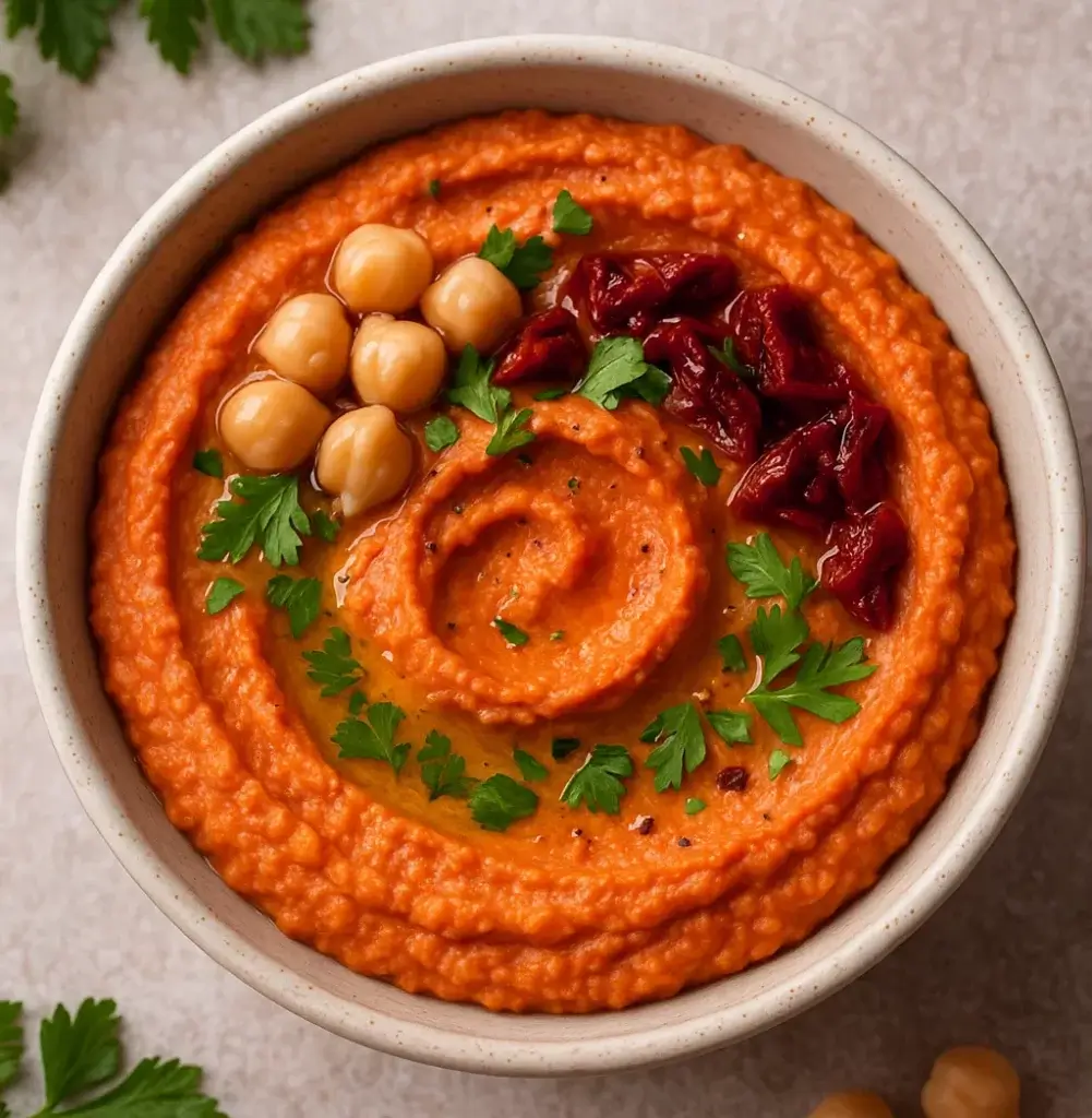 Hummus-mit-getrockneten-Tomaten-1