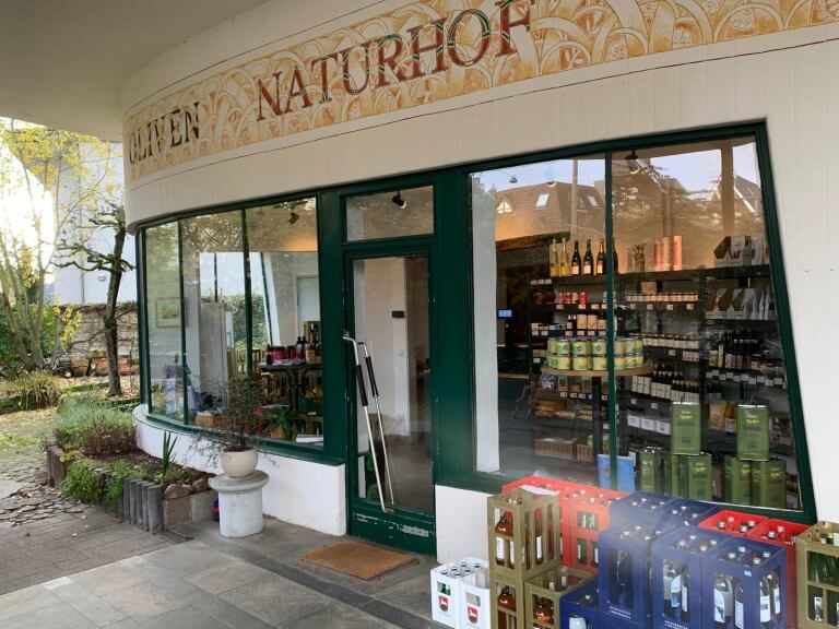 Einkaufsgemeinschaft Vita Verde Naturkost Bioladen Ansicht Ladenlokal