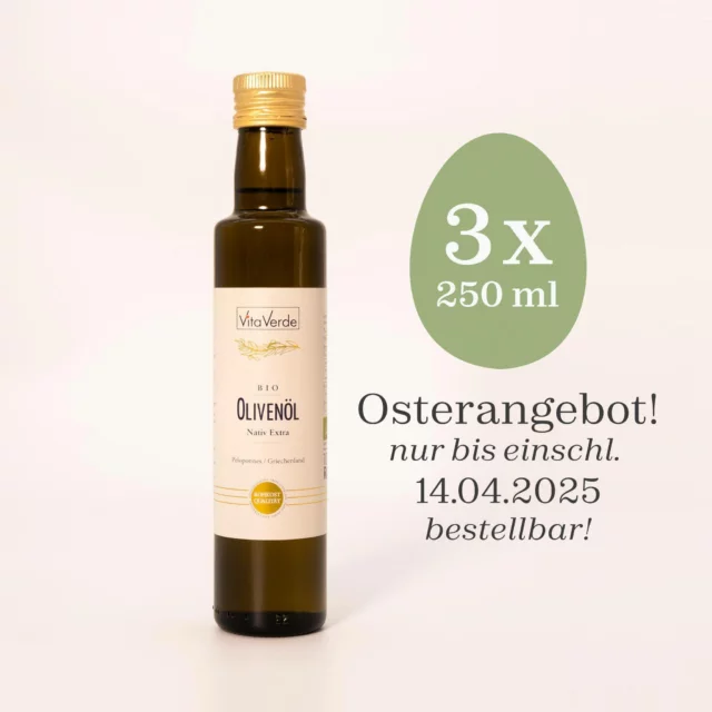 Das perfekte Ostergeschenk für Deine Lieben! Nur für kurze Zeit - jetzt noch schnell #koelnliebe 

https://www.vitaverde.de/produkt/3-flaschen-bio-olivenoel-nativ-extra-peloponnes-250-ml/

#bio #olivenöl #ostergeschenk #nativeplants #vitalkost #biorohvegan #olivenöl #gesundheitstärken #gesundheitistalles #gesundheitsförderung #bioolivenöl #GenussPur #Feinschmecker #rodenkirchen #OlivenölLiebhaber #koelnliebe